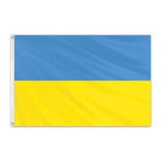 GLOBAL FLAGS UNLIMITED Ukraine Outdoor Nylon Flag 2'x3' 203175